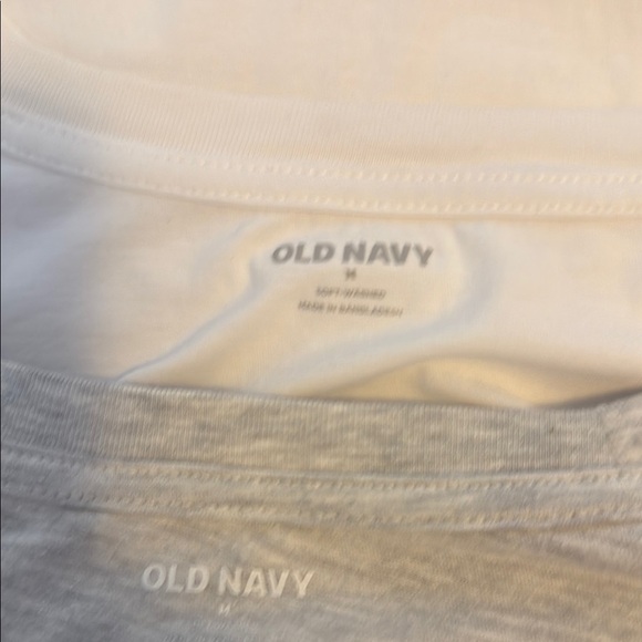 Old Navy Long Sleeve Tees - Blue, Gray, White - Picture 8 of 8
